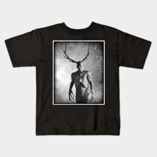 Vintage Hannibal Nosferatu Style Wendigo Kids T-Shirt